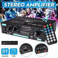 Audio Digital Stereo bluetooth Amplifier HIFI Car Home USB MP3 Player AMP Remote