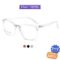 Kính cận gọng nhựa dẻo mắt vuông viền mảnh Elmee E2166 nhiều màu phụ kiện thời trang nam nữ