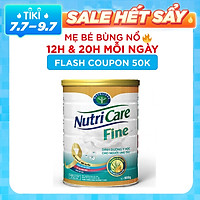 Sữa bột Nutricare Fine dinh dưỡng y học tăng cường miễn dịch cho bệnh nhân ung thư (900g)
