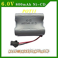 Pin sạc 6v dung lượng 800mah dành cho ô tô điều khiển