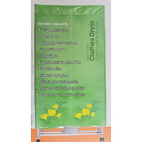 Tủ Sấy Quần Áo Cao Cấp Đa Năng, Chữ Nhật 2 Tầng, Khung Kim Loại, Sấy 15Kg, Công suất 1000W,Kèm Chức năng Máy Sưởi Phòng, Thổi Gió Nóng - MaxxSound CD02 - Hàng Chính Hãng
