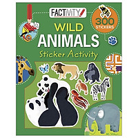 Factivity Balloon Sticker Activity Book - Wild Animals