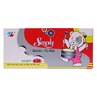 Hộp 20 Bút Bi Thiên Long TL062