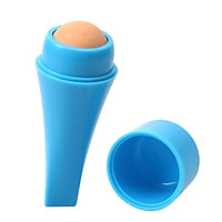 Oil-Absorbing Volcanic Face Roller Reusable Facial Skincare Tool for At-Home or On-the-Go Mini Massage Oil Control Stick