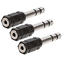 6.5mm Male to 3.5mm Female Stereo Jack Adapter Audio Converter for Guitar Plug Amplifier Mix Headphone Earphones Speaker Handset