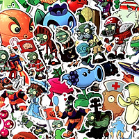 Set 60 Sticker Plant vs zombies