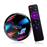 H96 Max X3 Smart Android 9.0 TV Box S905X3 Cortex-A55 Quad Core 64 Bit 4GB / 128GB 2.4G & 5G WiFi H.265 VP9 Decoding