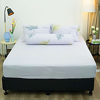 Bộ ga chun Microfiber Xám Nhạt Everon Lite ELM205 (4 món)