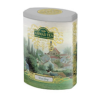 TRÀ AHMAD ANH QUỐC - BÁ TƯỚC (100g) hộp thiếc bầu dục - Earl Grey - Chắt lọc sự tinh túy