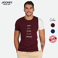 Áo Thun Nam Jockey Cotton Pima Ngắn Tay In Chữ - JUMT0318