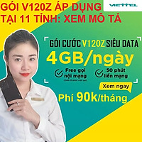 SIM 4G VIETTEL V120Z (V90 2020) - Giao số ngẫu nhiên