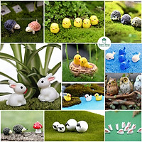 Phụ kiện trang trí tiểu cảnh sen đá, xương rồng - Terrarium