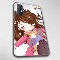 Ốp lưng dành cho Oppo Reno3, Reno3 Pro, Reno4, Reno4 Pro mẫu Nằm trên tuyết