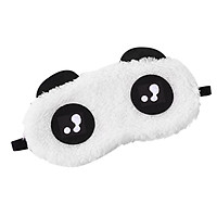 Cartoon Eyeshade Lovely Expression Style Eye Mask Travel Home Use Soft Comfortable Sleep Blindfold