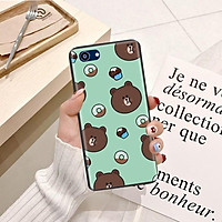 Ốp lưng dành cho điện thoại oppo Realme C1 Viền dẻo TPU hình Gấu Nâu Cute