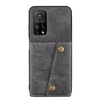 Bao da điện thoại dạng ví 2 ngăn để thẻ dành cho Xiaomi POCO X3 NFC Mi 10T Pro 10T Lite