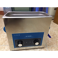 Bể rửa siêu âm hiệu GT sonic dung tích 6 lít, VGT-1860QT, công suất 150W, tần số 40KHZ, dùng làm sạch bề mặt vật liệu-Hàng Chính Hãng