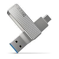 Mới Xiaomi Jesis Loại C USB Giao Diện Kép Điện Thoại Di Động Ổ Đĩa U M1 Xoay 360 Chất Liệu Hợp Kim Nhôm 120 MB/giây Có Thể Sử Dụng Ứng Dụng