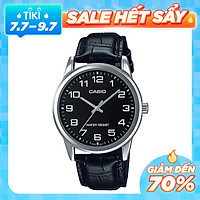 Đồng hồ nam dây da Casio MTP-V001L-1BUDF