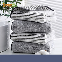 Khăn tắm Bamboo Life BL058 hàng chính hãng được làm từ sợi tre thiên nhiên mềm mại kháng khuẩn siêu thấm hút an toàn cho da
