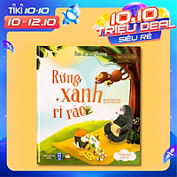 Sách Truyện Tiềm Thức Cho Bé - Rừng Xanh Rì Rào (Bìa Cứng) - Truyện Kể Trước Giờ Đi Ngủ (Dành Cho Trẻ 0-3 4-6 Tuổi)