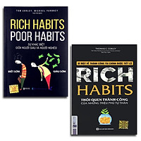 Sách - Rich Habits - Sự Khác Biệt Giữa Người Giàu Và Người Nghèo + Bí Mật Về Thành Công Tài Chính Được Tiết Lộ (tùychọn)