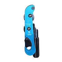 Rocky Climbing Gear Ascender Rappelling Descender for 9-12MM Rope Blue