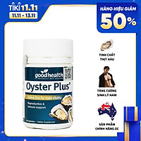 Tinh chất hàu New Zealand Good Health Oyster Plus tăng cường sinh lý nam giới | 3wolves