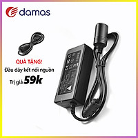 Bộ Chuyển Đổi Nguồn Điện 220V sang 12V Tẩu Sạc Ô Tô - Nhỏ Gọn Tiện Lợi Dễ Dàng Sử Dụng ( Dành Cho Quạt Mini Ô Tô, Tủ Lạnh Ô Tô, Máy Hút Bụi Ô Tô, Máy Bơm Lốp, Máy Sưởi Ô Tô,....)