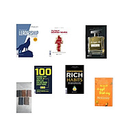 Combo combo 5 cuốn sách : + leadership dẫn dắt bản thân,đội nhóm và tổ chức vươn xa + Rich Habits thói quen thành công của những tự phú tự thân + Tư Duy Doanh Nhân Hành Động Lãnh Đạo + Sự Quyến Rũ Của Thương Hiệu + 100 Phương Pháp Truyền Động Lực Cho Đội Nhóm Chiến Thắng QP