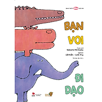 Truyện Tranh Ehon - Bạn Voi Đi Dạo