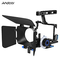 Bộ Phụ Kiện Máy Ảnh Gồm Hệ Thống Matte Box+Theo Dõi Lấy Nét + Tay Cầm + Rod (15mm) Cho Máy Ảnh Sony A7S/A7/A7R/A7Rii/A7Sii Ildc Mirrorless