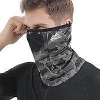 Khẩu trang che mặt và cổ chống tia UV chống gió thoáng khí thời trang mùa hè cho nam