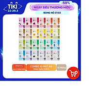 Combo 10 Mặt Nạ Dermal Dưỡng Da Collagen Hàn Quốc (23g) - Mùi Ngẫu Nhiên
