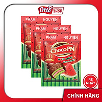 CHÍNH HÃNG Combo 3 Túi Bánh Choco PN Dưa Hấu 204g