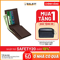 Ví Nam Bóp Nam Da Bò Thật Cao Cấp Galaxy Store GVN13 - Hàng Chính Hãng