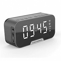 Loa bluetooth kiêm đồng hồ để bàn mặt gương BY9064