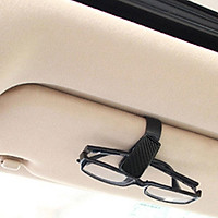 Carbon Fiber Glasses Clip For Car Glasses Clip Glasses Frame Decoration Accessories