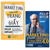 Combo Marketing Trên Một Trang Giấy + Marketing Trong Cuộc Cách Mạng Công Nghệ 4.0