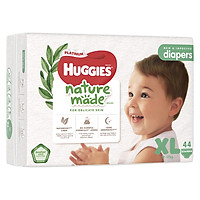 Tã Dán Siêu Cao Cấp Huggies Platinum Naturemade XL44 (44 Miếng)