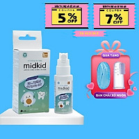 Xịt chống sâu răng Midkid, chăm sóc và bảo vệ răng cho bé 1+(30ml)