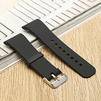 Replacement Silicone Wristband Band Wrist Strap Bracelet For Samsung Gear Fit 2 Black