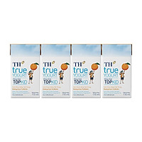 Lốc sữa chua uống tiệt trùng TOPKID hương cam tự nhiên 110ml x 4 hộp