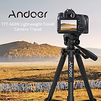 Chân Máy Ảnh Du Lịch Hỗ Trợ Quay Phim Andoer TTT-663N Cho Máy DSLR 57.5 inch (Tải Trọng 3kg)
