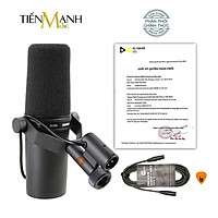 Mic Shure SM7B Micro Thu Âm Phòng Thu Studio Microphone Biểu Diễn Chuyên Nghiệp Hàng Chính Hãng USA - Kèm Móng Gẩy DreamMaker