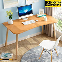 Bàn làm việc, Bàn học gỗ thiết kế đơn giản mang hơi hướng hiện đại FNL - 86