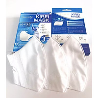Khẩu trang kháng khuẩn 3D Mask Blue - Không mùi - Kirei Mask Doctor K - 10 cái/hộp