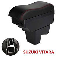 Hộp tỳ tay xe hơi cao cấp Suzuki Vitara tích hợp 6 cổng USB
