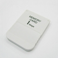 1 M 1 MB 1MB Memory Card Stick for Play station 1 PS One PS1 PS 1 PSX Game White