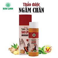 Nước Ngâm Chân Bảo Linh 70ml ,chiết xuất thảo dược,dùng siêu tiết kiệm.